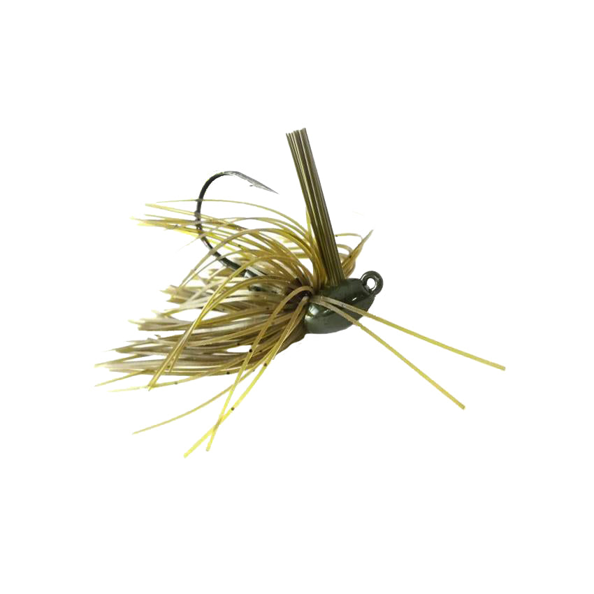 Riot Baits Tungsten Minima Jig 3/8 oz / Green Pumpkin