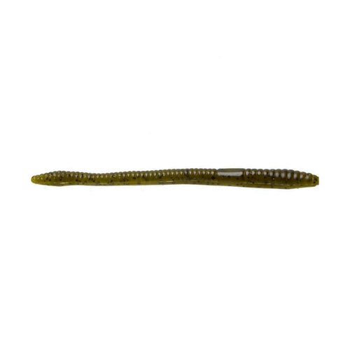 Zoom Finesse Worm Green Pumpkin / 4 1/2" Zoom Finesse Worm Green Pumpkin / 4 1/2"