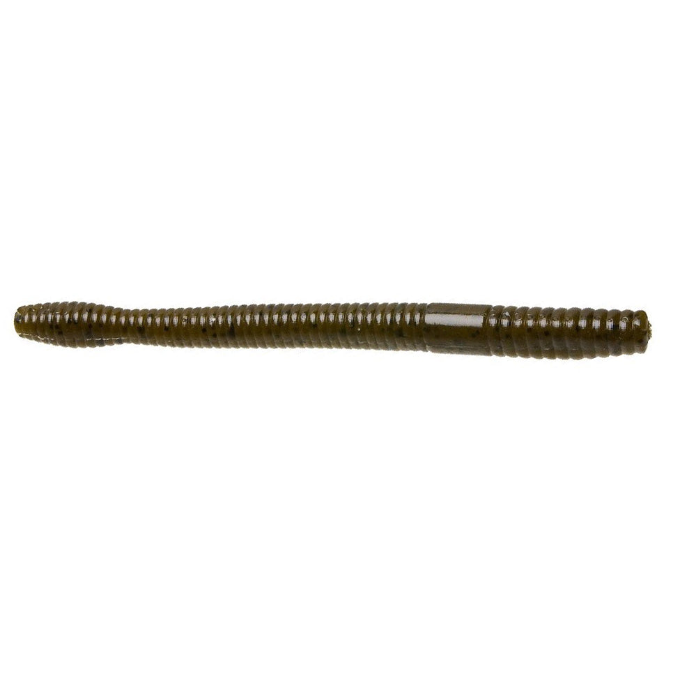 Zoom Magnum Finesse Worm Green Pumpkin / 5"