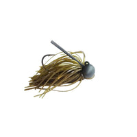 Riot Baits Tungsten Lil' Creeper Jig 1/2 oz / Green Pumpkin