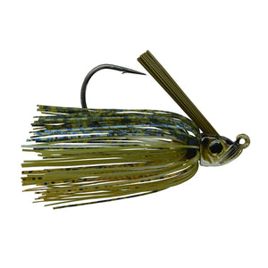 Swim Jig 3/8 oz / Green Pumpkin Glimmer