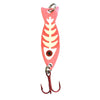 JB Lures Ghost Spoon with Glow Bones Glow Red / 1/8 oz