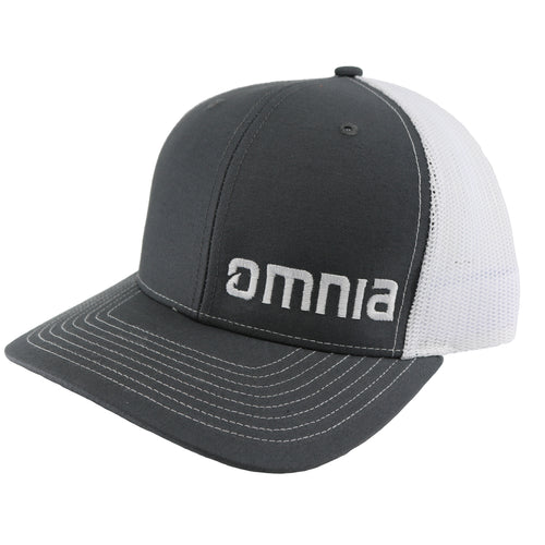 Omnia Fishing Trucker Hat Overcast Overcast Omnia Fishing Trucker Hat Overcast Overcast