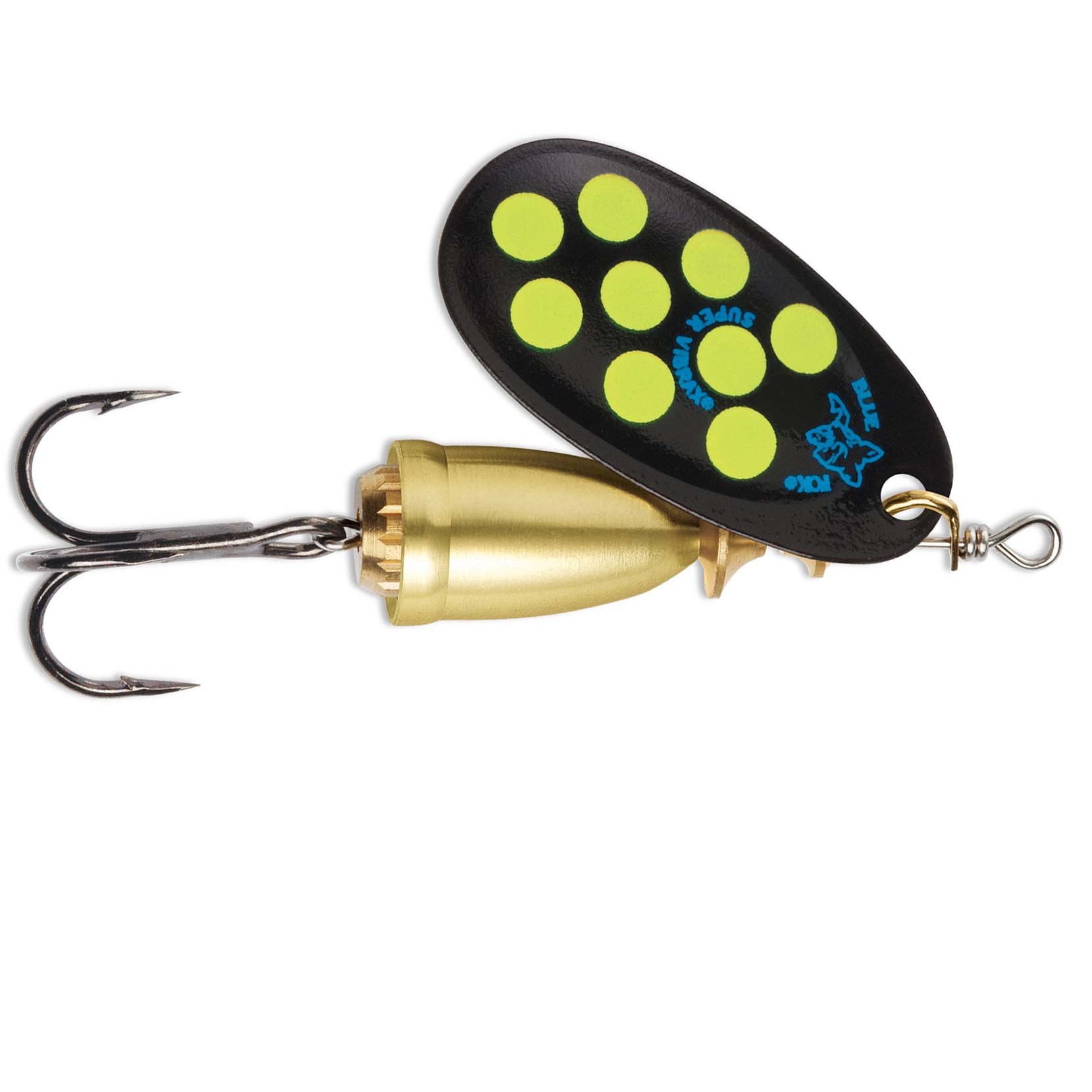 CUILLER TOURNANTE BLUE FOX VIBRAX UV BYWU