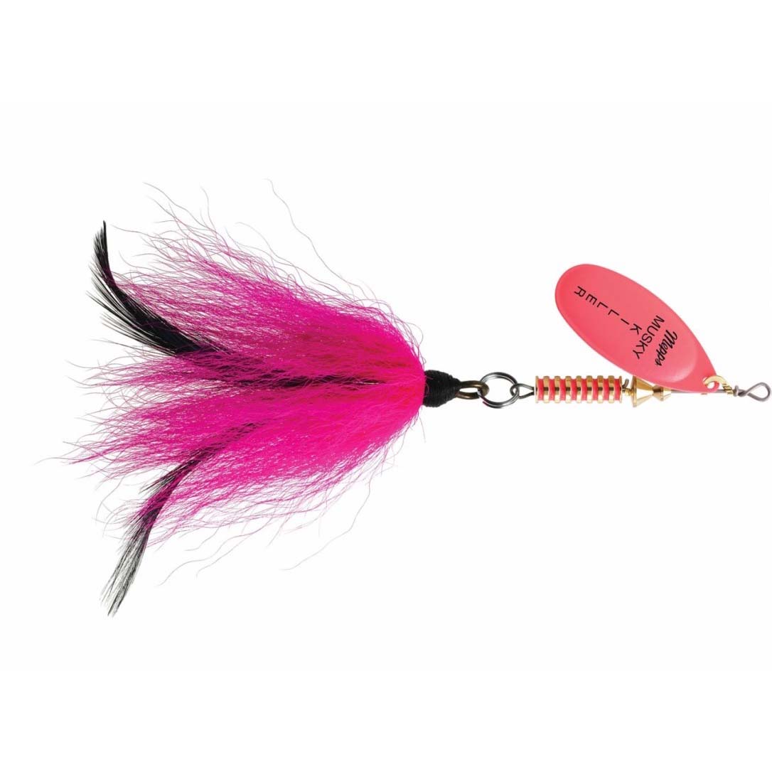 Mepps Musky Killer Lure, 3/4 oz in Hot Pink