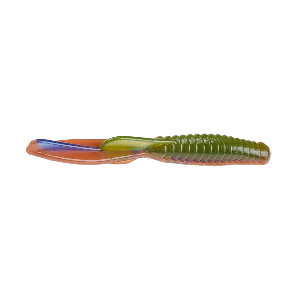 Strike King KVD Perfect Plastics Half Shell Dropshot Worm Magic / 3 1/2"