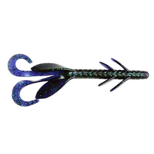 Xzone Lures Muscle Back Hawg Hunter Junebug / 6" Xzone Lures Muscle Back Hawg Hunter Junebug / 6"