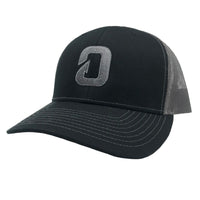 Omnia Fishing Trucker Hat Midnight Charcoal Midnight Charcoal