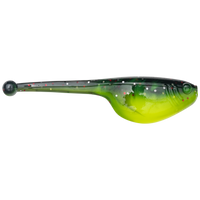 Strike King Mr. Crappie Shadpole Tuxedo Black-Chart / 2"