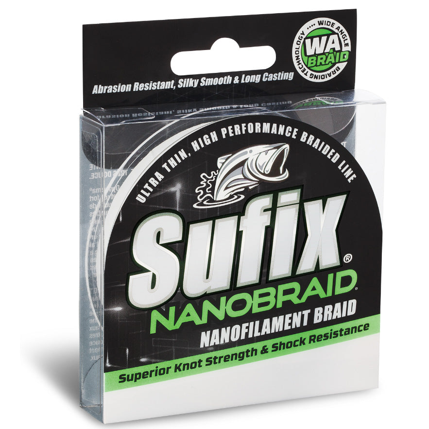 Sufix NanoBraid Line 8lb / Aqua Camo