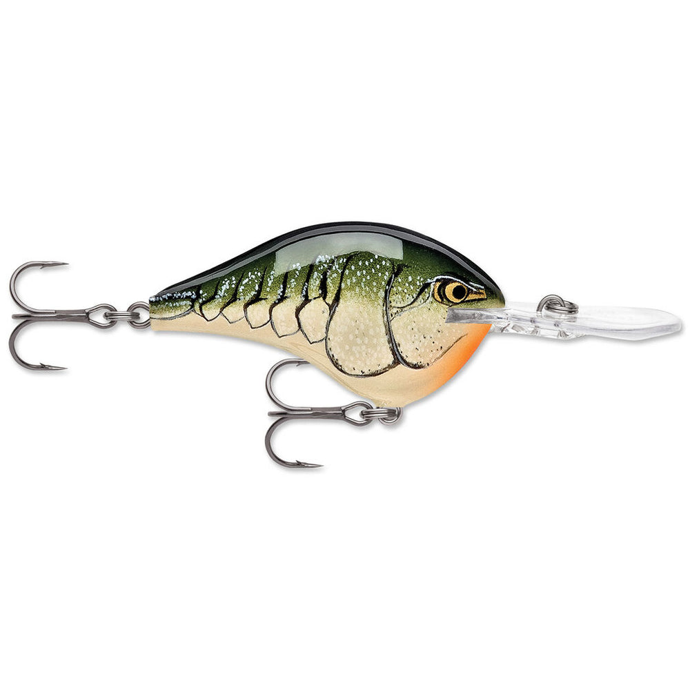 Rapala DT 8 Crankbait Olive Green Craw / 2"