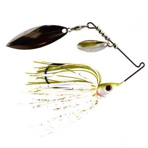 Compact Series Tandem Blades Olive Shad / 3/8 oz