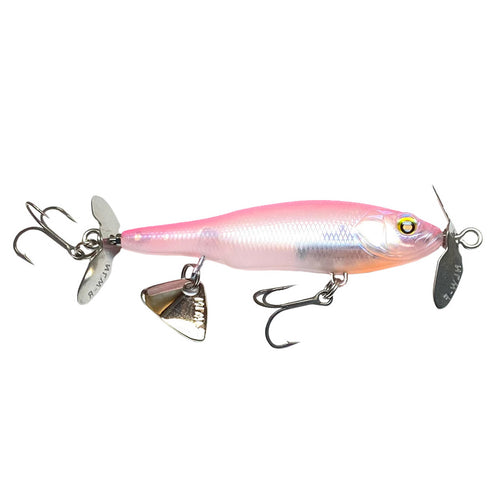 Nishine Lure Works Dropshot Minnow 3 2/5 / Green Pumpkin Purple