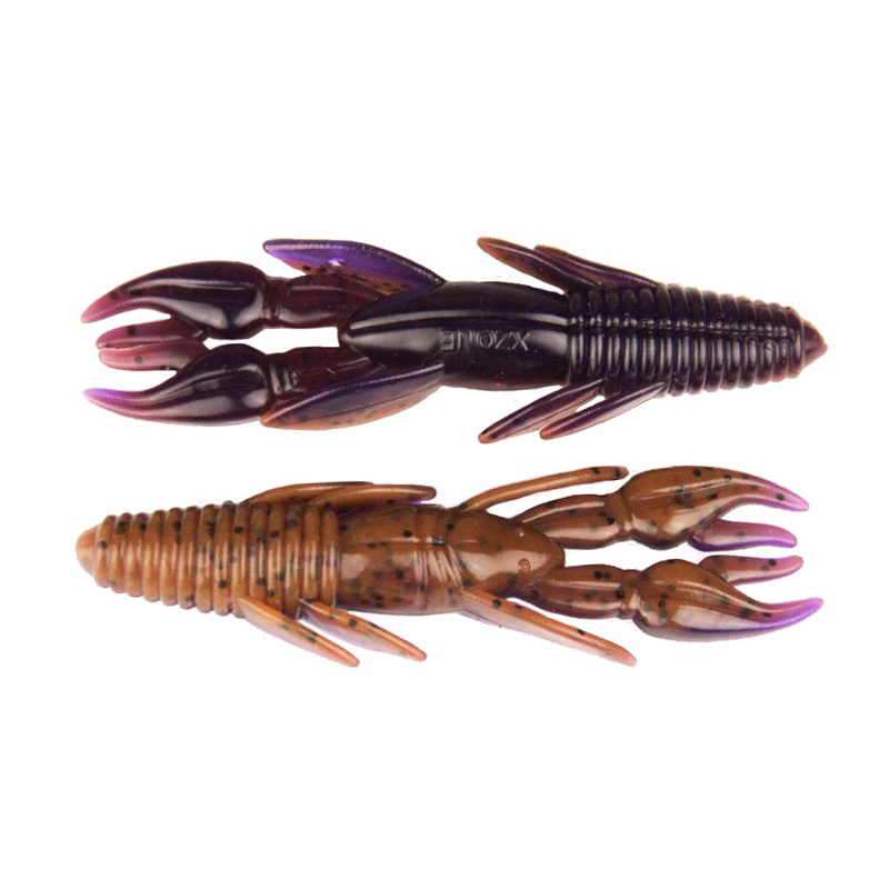 Xzone Lures Punisher Punch Craw 3.5" Peanut Butter & Jelly / 3 1/2"