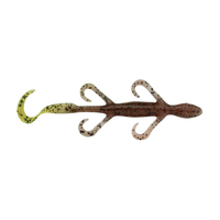 Zoom Lizard 6" Chartreuse Pumpkin / 6"