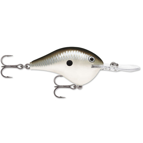 Rapala DT 8 Crankbait Pearl Grey Shiner / 2" Rapala DT 8 Crankbait Pearl Grey Shiner / 2"