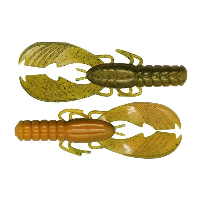 Xzone Lures 4" Muscle Back Craw Perch / 4"