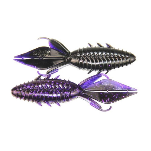 Xzone Lures 4" Adrenaline Bug Purple Shadow / 4" Xzone Lures 4" Adrenaline Bug Purple Shadow / 4"