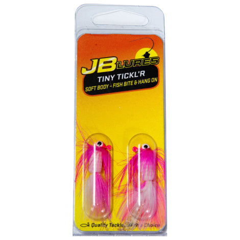 JB Lures Tiny Tickl'R 1/16 oz / Pink/White JB Lures Tiny Tickl'R 1/16 oz / Pink/White