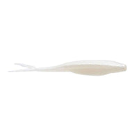 Zoom Super Fluke Jr Pearl White / 4"