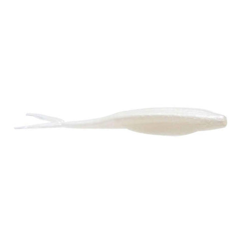 Zoom Super Fluke Jr Pearl White / 4" Zoom Super Fluke Jr Pearl White / 4"