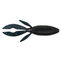 Berkley PowerBait Bunker Hawg - EOL Black Blue Flake / 4"