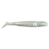 Berkley PowerBait Grass Pig - EOL 3 1/2" / Pearl White Silver Fleck