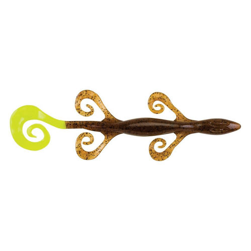 Berkley PowerBait Power Lizard 4" / Pumpkin Chartreuse Berkley PowerBait Power Lizard 4" / Pumpkin Chartreuse