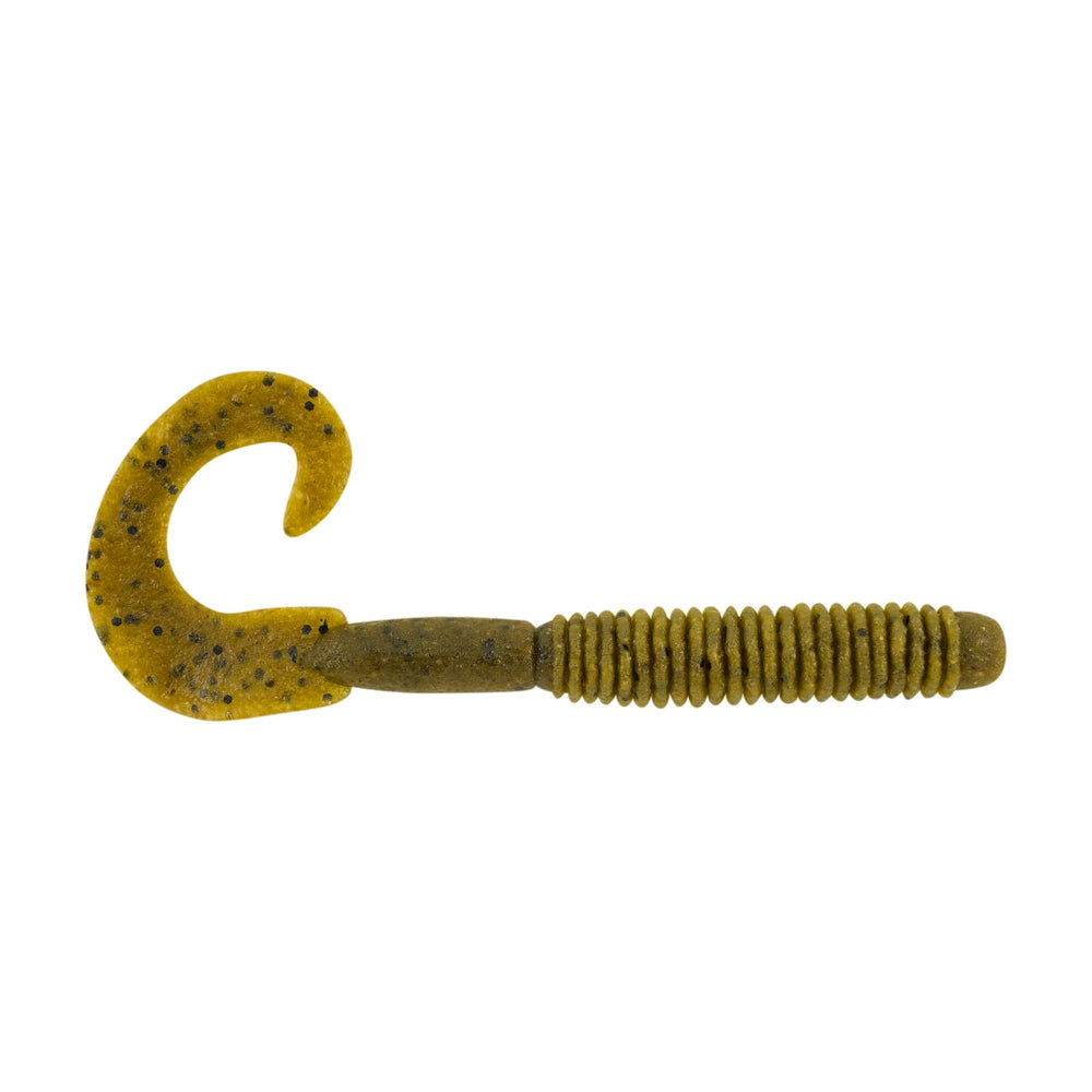 Berkley PowerBait MaxScent Lunch Worm Green Pumpkin / 6"