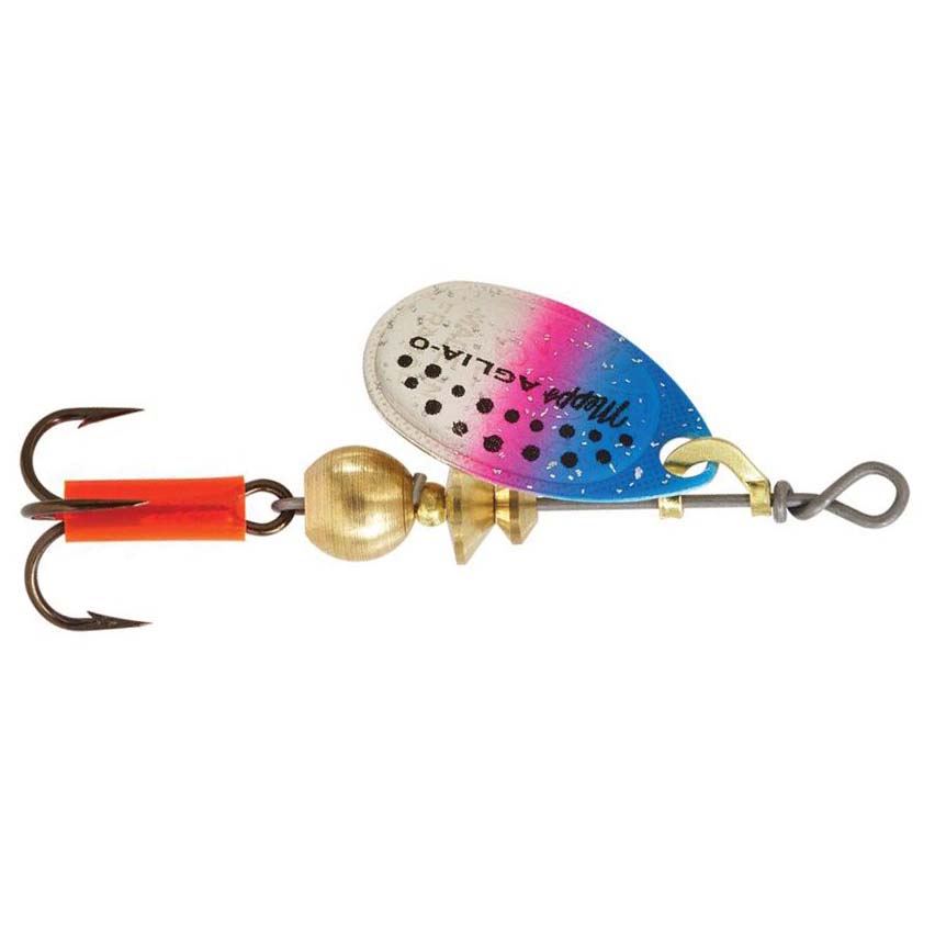 Mepps Aglia Spinner 1/12 oz / Rainbow Trout