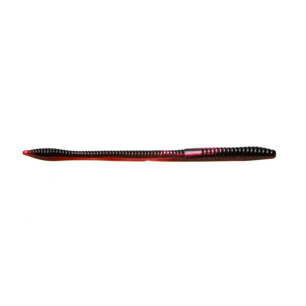 Zoom Trick Worm Red Shad / 6 1/2"