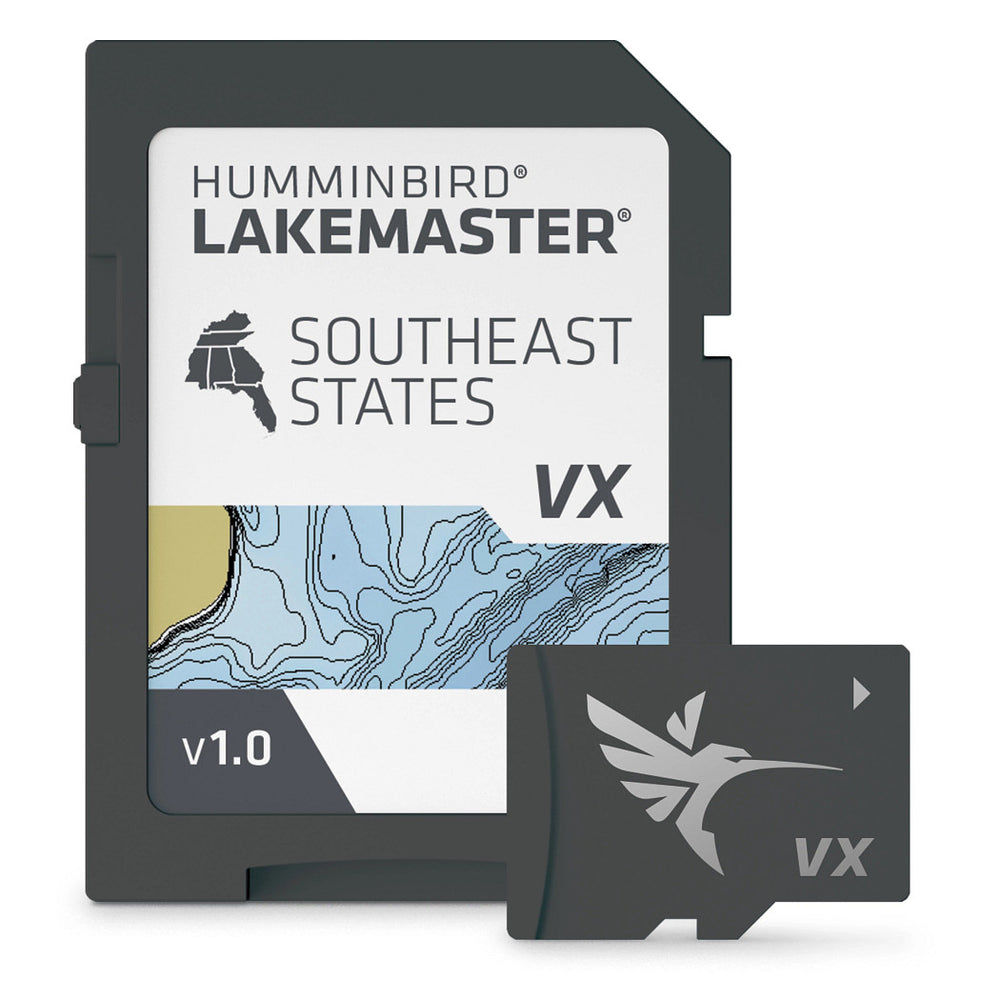 Humminbird LakeMaster VX Digital GPS Maps Southeast States V1