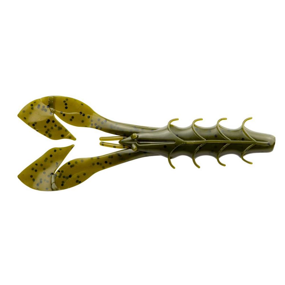 Yum Spine Craw Green Pumpkin / 3 3/4"