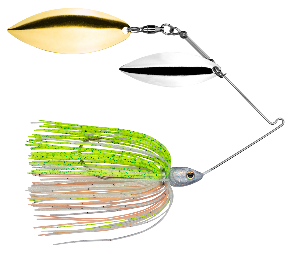 Strike King Tour Grade Double Willow Spinnerbait Sun Perch / 3/4 oz