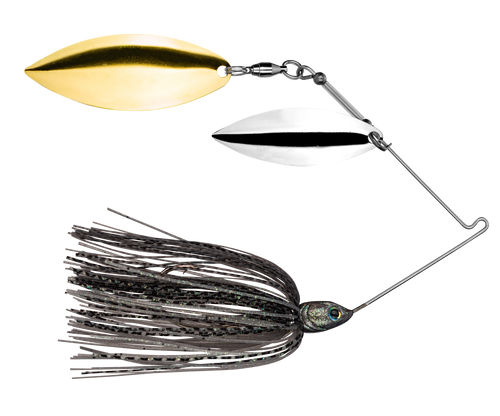 Strike King Tour Grade Double Willow Spinnerbait - 3/4oz - Olive Shad