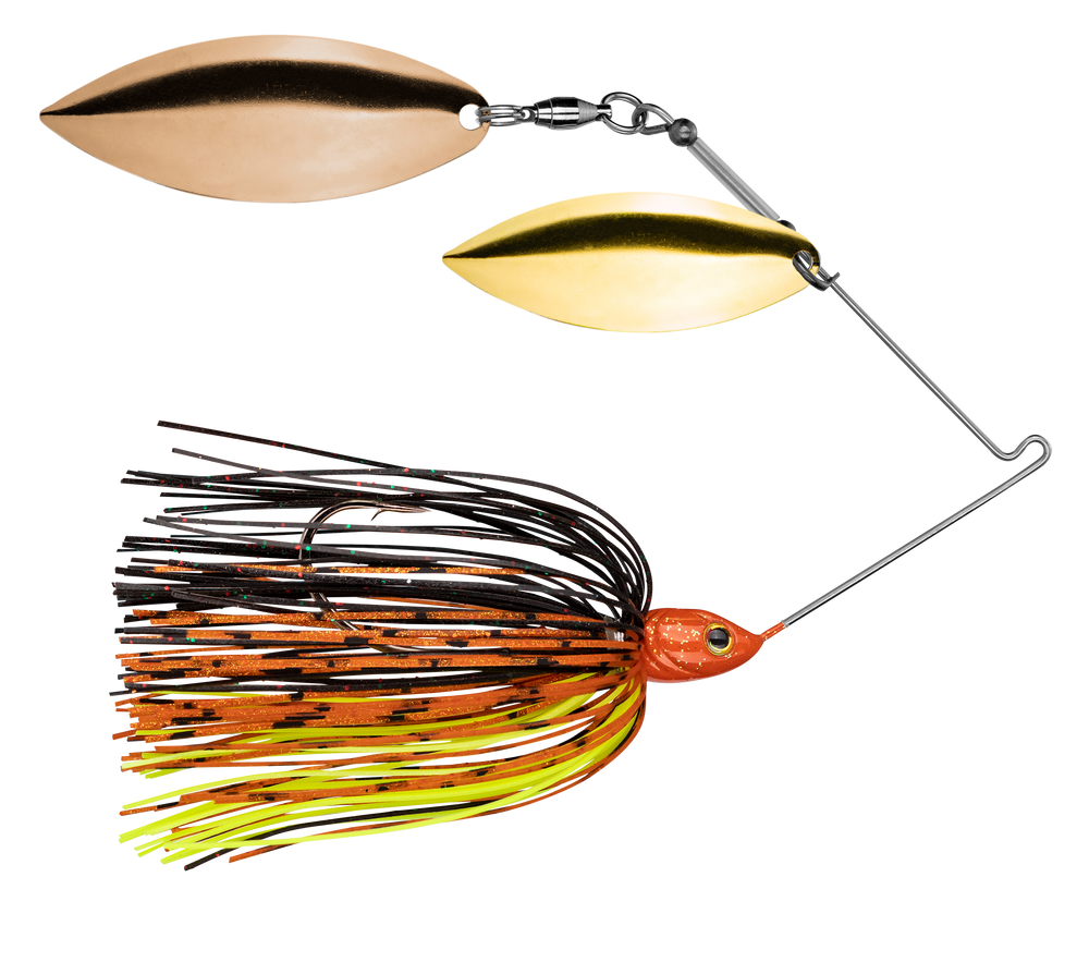 Strike King Tour Grade Double Willow Spinnerbait Green Tomato / 3/4 oz