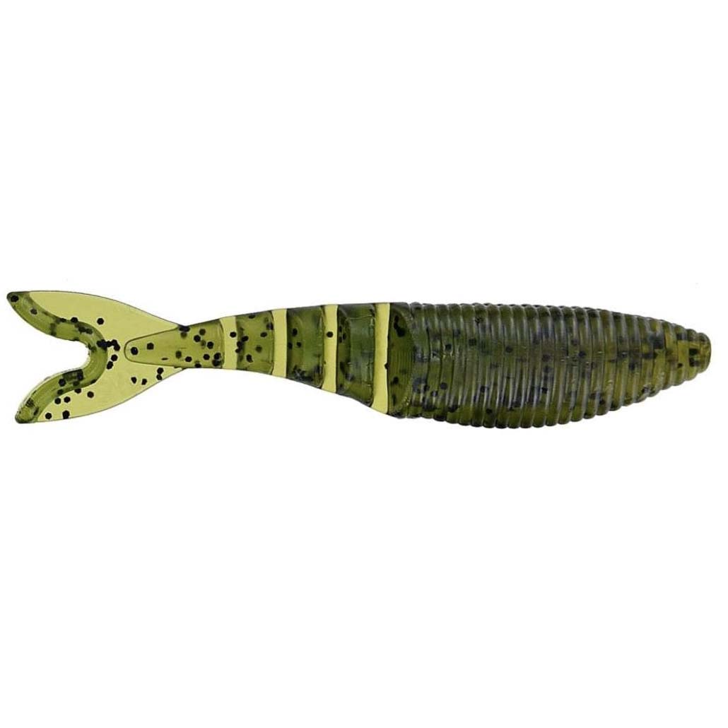  Gary Yamamoto Zako 4' Multi-Use Soft Plastic Fishing Angling  Swimbait Lure Designed to Mimic Bluegill or Shad - 6 Pack, Green Pumpkin  with Large Black Flake : Sports & Outdoors