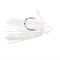 Strike King Hack Attack Fluoro Flipping Jig 3/8 oz / White