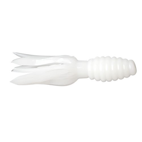 Strike King Mr. Crappie Thunder Tube Bait White / 1 3/4" Strike King Mr. Crappie Thunder Tube Bait White / 1 3/4"