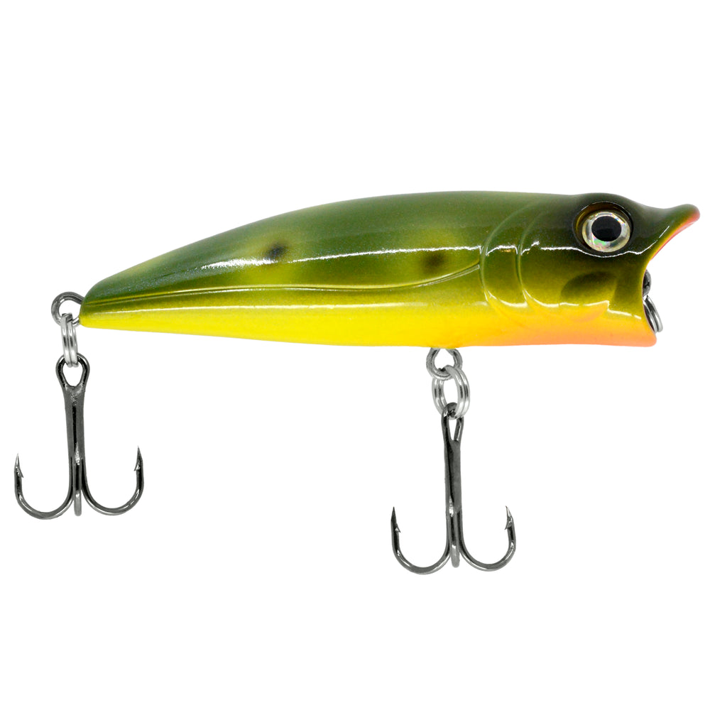 Chubbs Lures Topwater Popper - EOL Olive / 2 1/2"