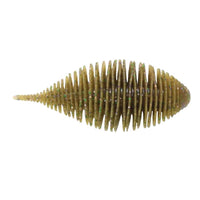 Geecrack Bellows Gill 3.8" / Green Pumpkin Candy Gill