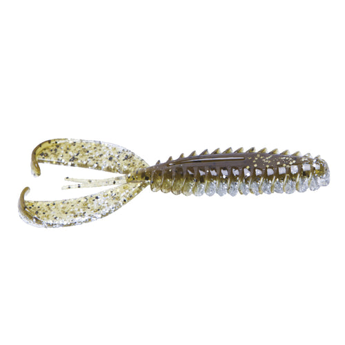 Zoom Z Craw Jr. Green Pumpkin Flash / 3 1/2" Zoom Z Craw Jr. Green Pumpkin Flash / 3 1/2"