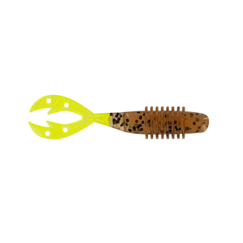 Big Bite Baits Crappie Kamikaze Swimon Pumpkin Seed/Chartreuse Tail / 2 1/2" Big Bite Baits Crappie Kamikaze Swimon Pumpkin Seed/Chartreuse Tail / 2 1/2"