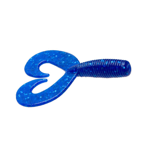 Zoom Fat Albert Twin Tail Grub Sapphire Blue / 3 1/2" Zoom Fat Albert Twin Tail Grub Sapphire Blue / 3 1/2"