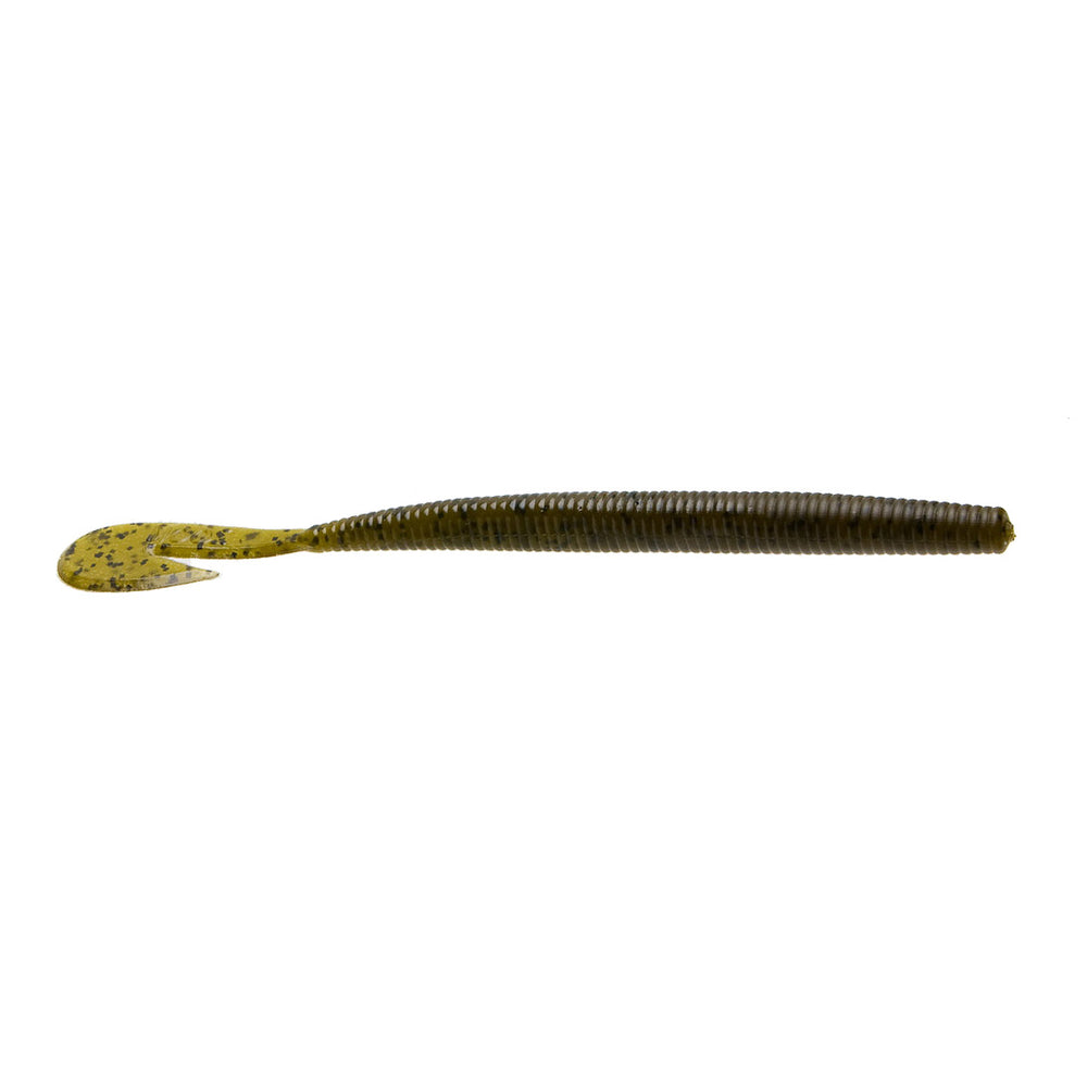 Zoom UV Speed Worm Green Pumpkin / 6"