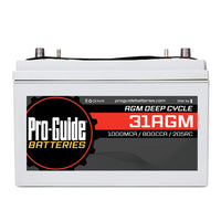 Pro-Guide Batteries Group 31 Marine Deep Cycle AGM