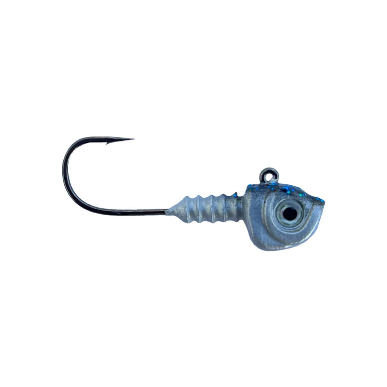 Bass Tactics Smeltinator Swimbait Jighead - EOL 1/4 oz / Ralph's Smoke / 3/0