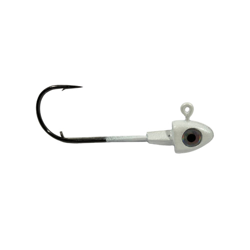 Pulse Fish Lures Swimbait Head 1/8 oz / Pearl White Pulse Fish Lures Swimbait Head 1/8 oz / Pearl White