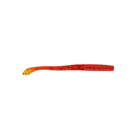 Yamamoto Kut Tail Worm 4" Pumpkin w/Black and Green Flake / 4"