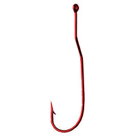 Tru-Turn Blood Red Aberdeen Hook #2 / Standard